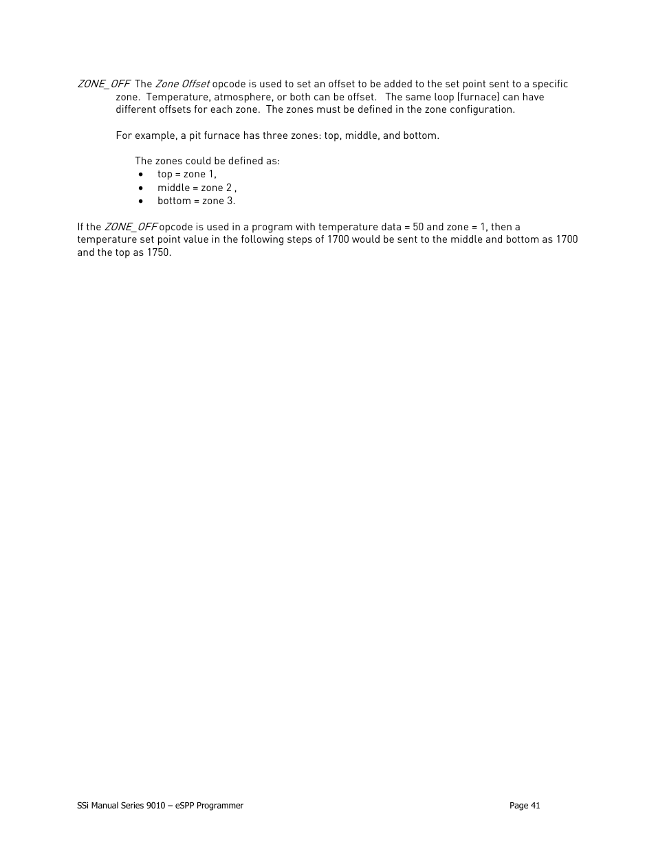 Super Systems 9010 Series User Manual | Page 41 / 66