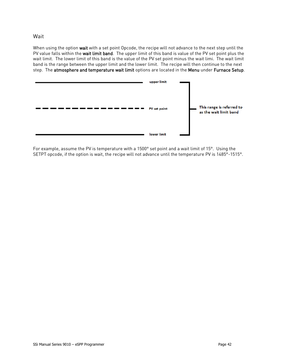 Wait | Super Systems 9010 Series User Manual | Page 42 / 66