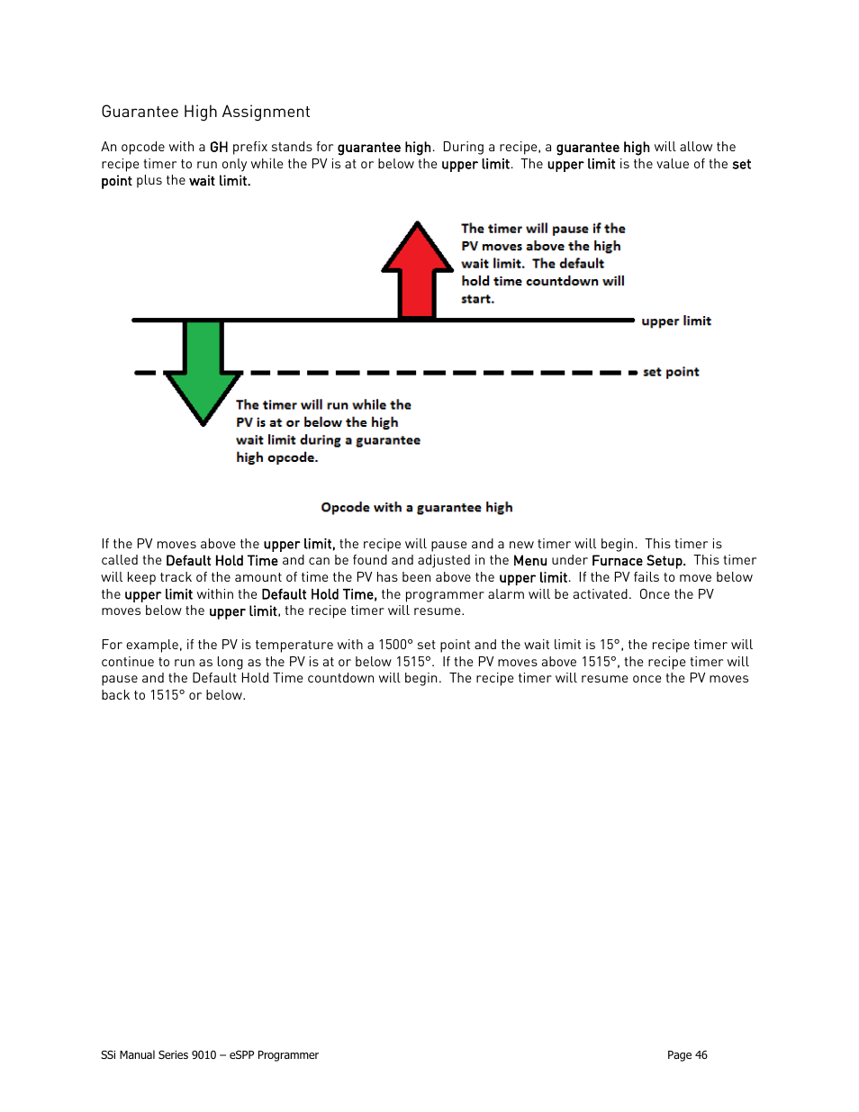 Guarantee high assignment | Super Systems 9010 Series User Manual | Page 46 / 66