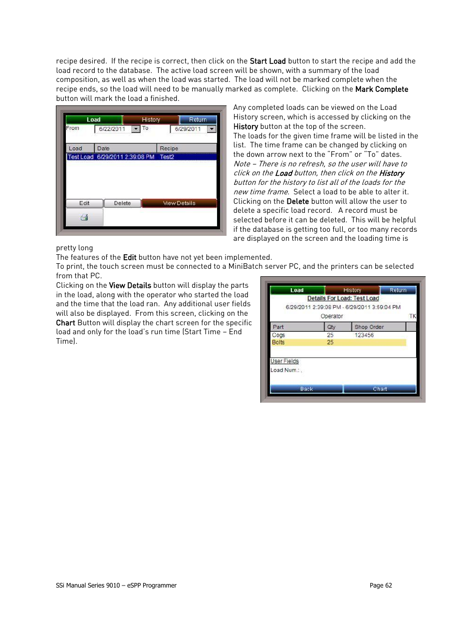 Super Systems 9010 Series User Manual | Page 62 / 66