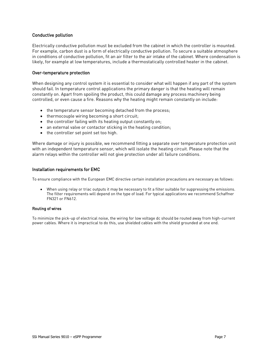 Super Systems 9010 Series User Manual | Page 7 / 66