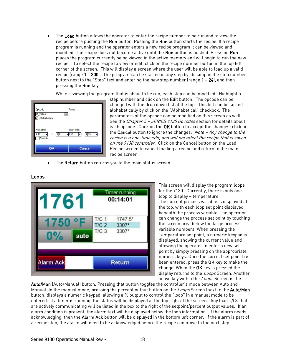Oops | Super Systems 9130 Series User Manual | Page 19 / 174