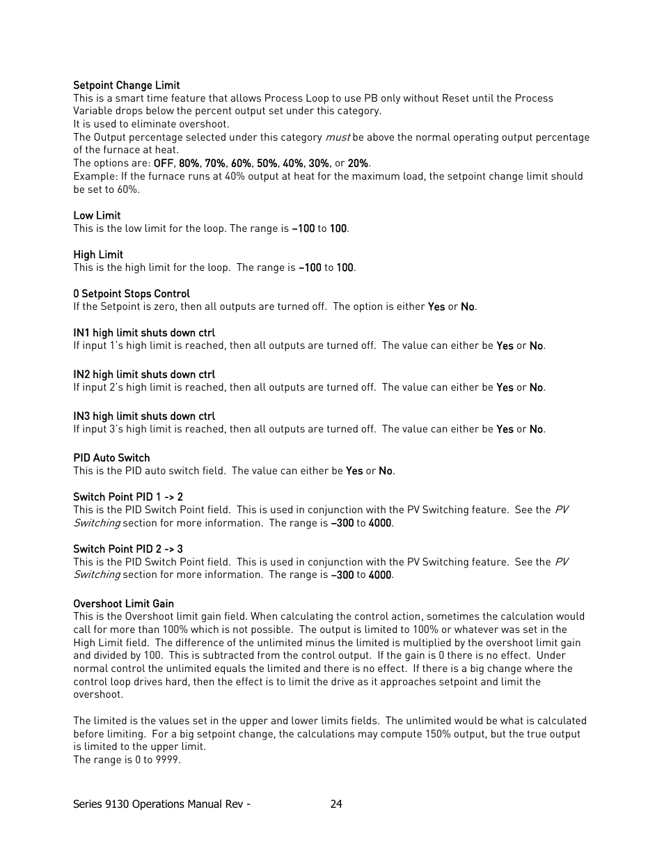 Super Systems 9130 Series User Manual | Page 25 / 174
