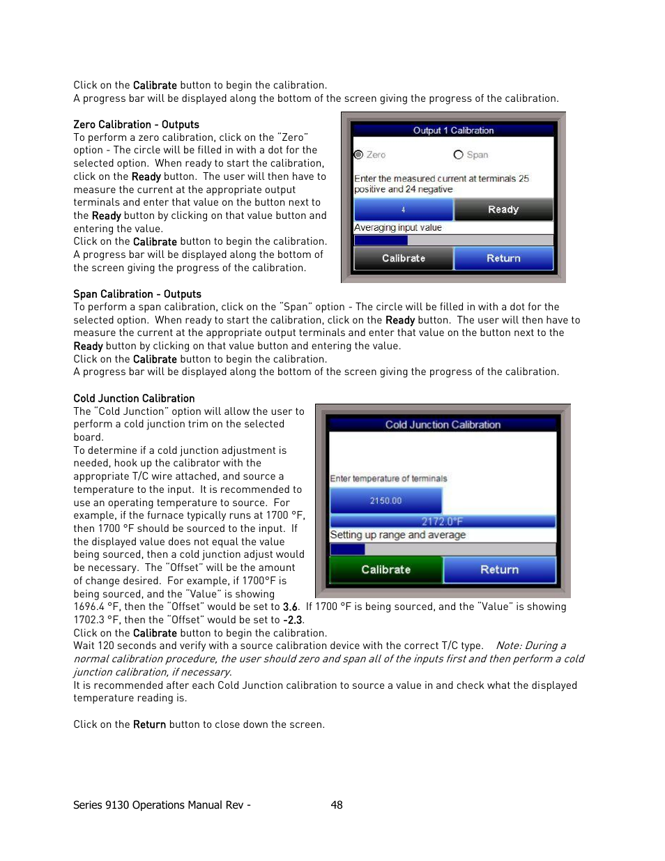 Super Systems 9130 Series User Manual | Page 49 / 174