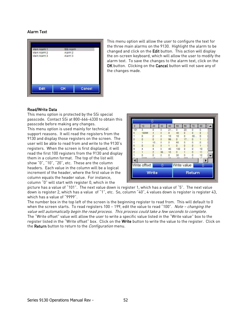 Super Systems 9130 Series User Manual | Page 53 / 174