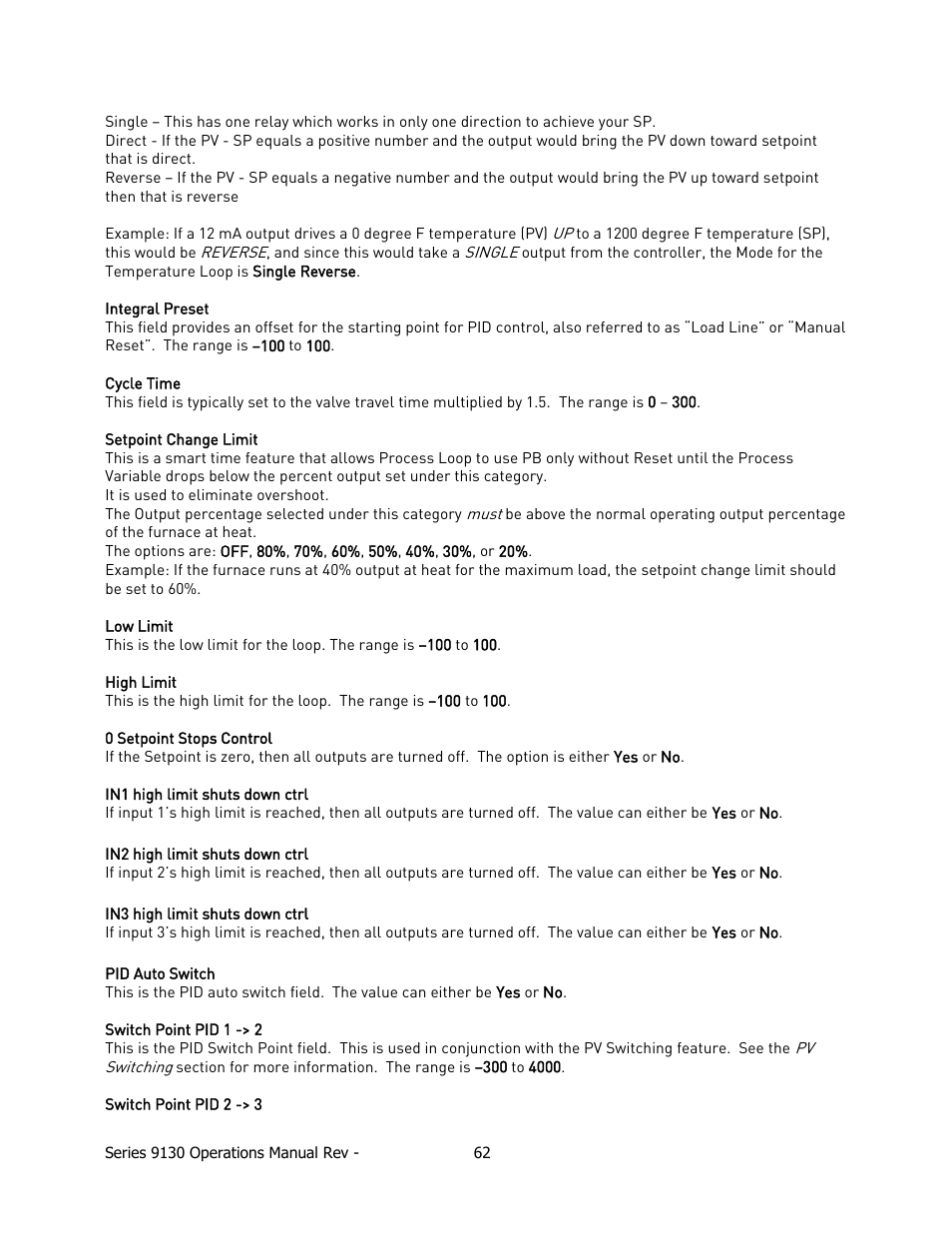 Super Systems 9130 Series User Manual | Page 63 / 174