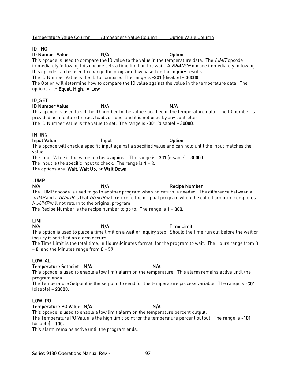 Super Systems 9130 Series User Manual | Page 98 / 174