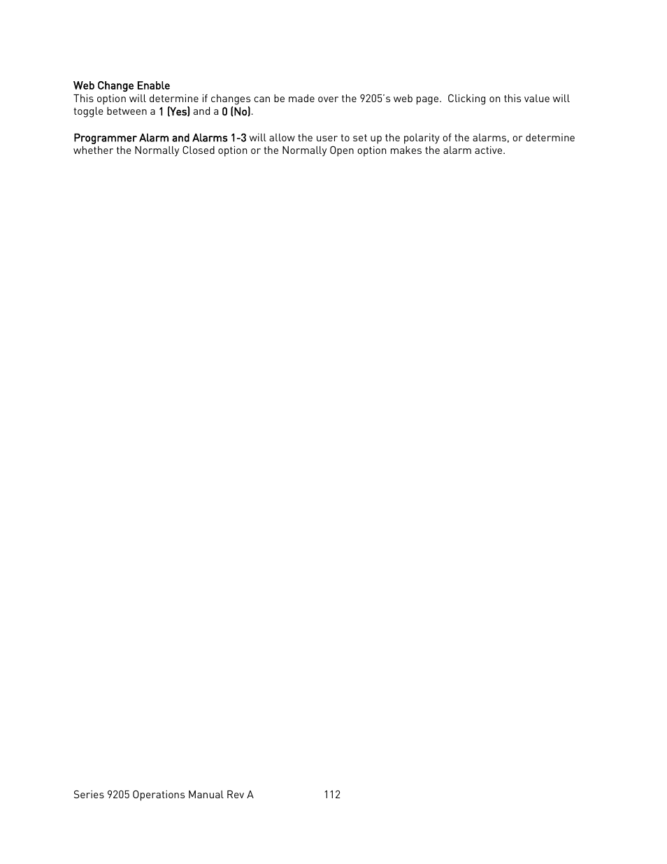 Super Systems 9205 Series User Manual | Page 113 / 235
