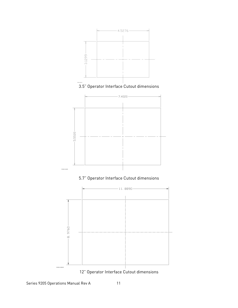 Super Systems 9205 Series User Manual | Page 12 / 235