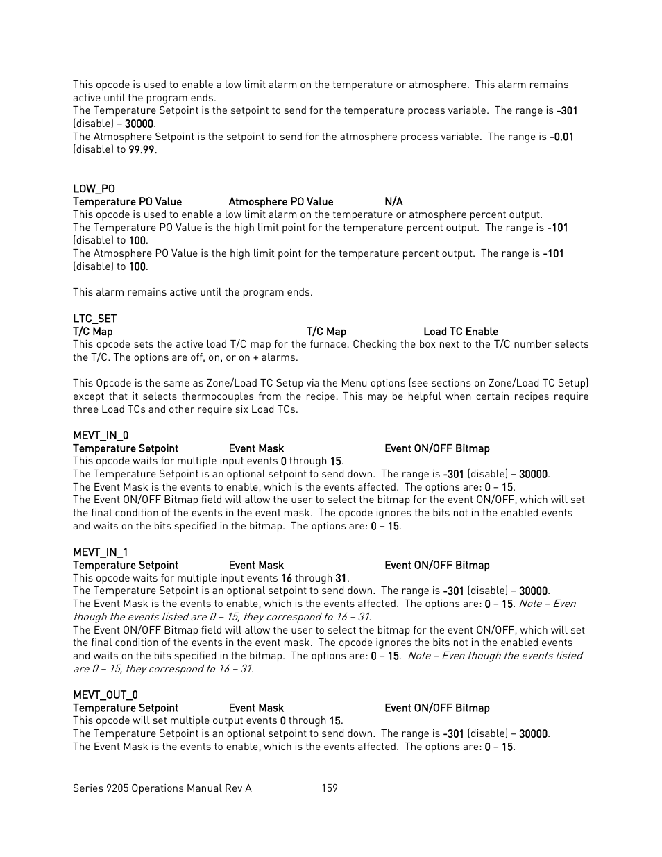Super Systems 9205 Series User Manual | Page 160 / 235