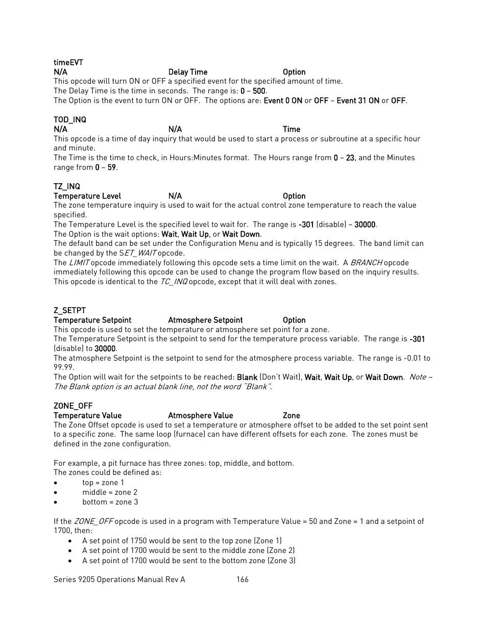 Super Systems 9205 Series User Manual | Page 167 / 235