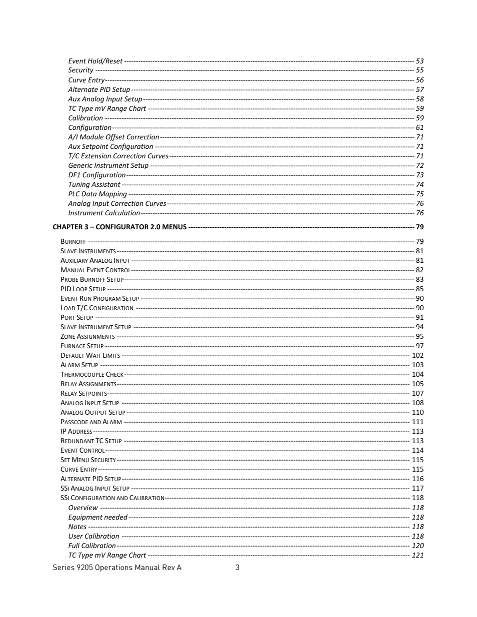 Super Systems 9205 Series User Manual | Page 4 / 235