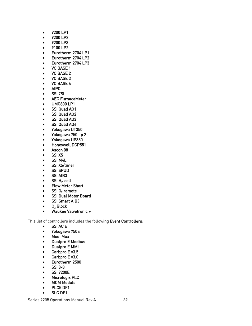 Super Systems 9205 Series User Manual | Page 40 / 235