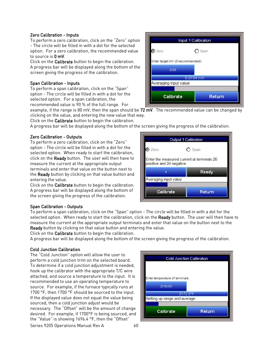 Super Systems 9205 Series User Manual | Page 61 / 235