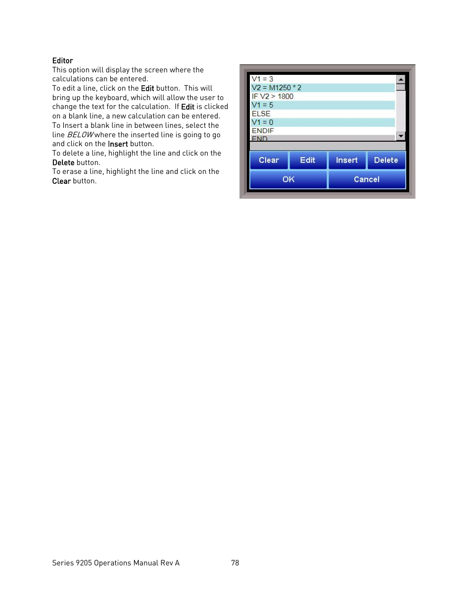 Super Systems 9205 Series User Manual | Page 79 / 235