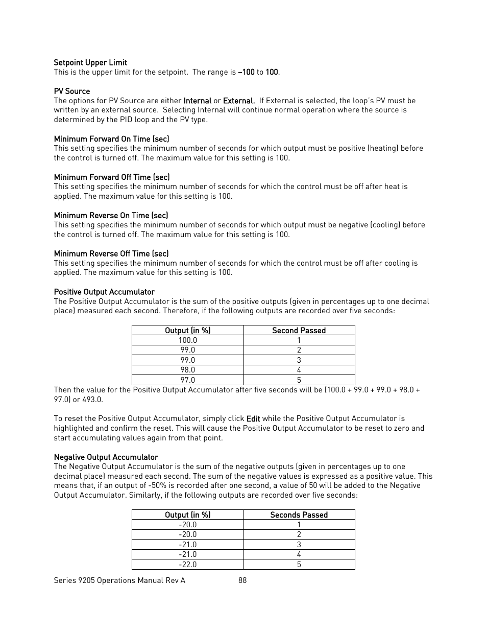 Super Systems 9205 Series User Manual | Page 89 / 235