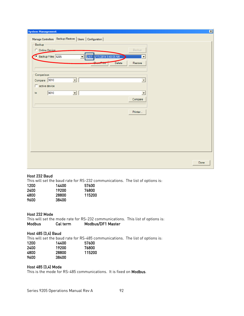 Super Systems 9205 Series User Manual | Page 93 / 235