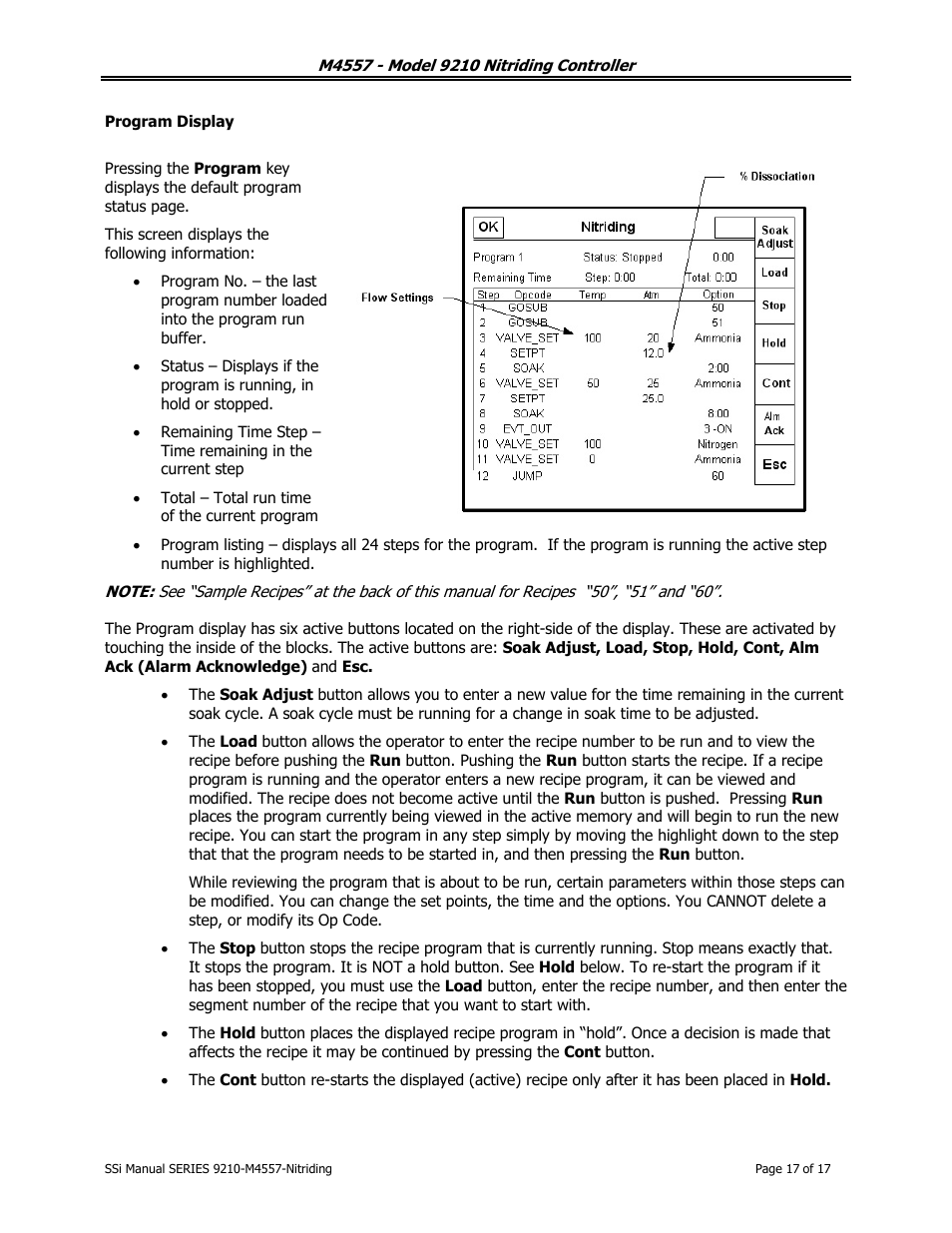 Super Systems 9210 Series User Manual | Page 17 / 65