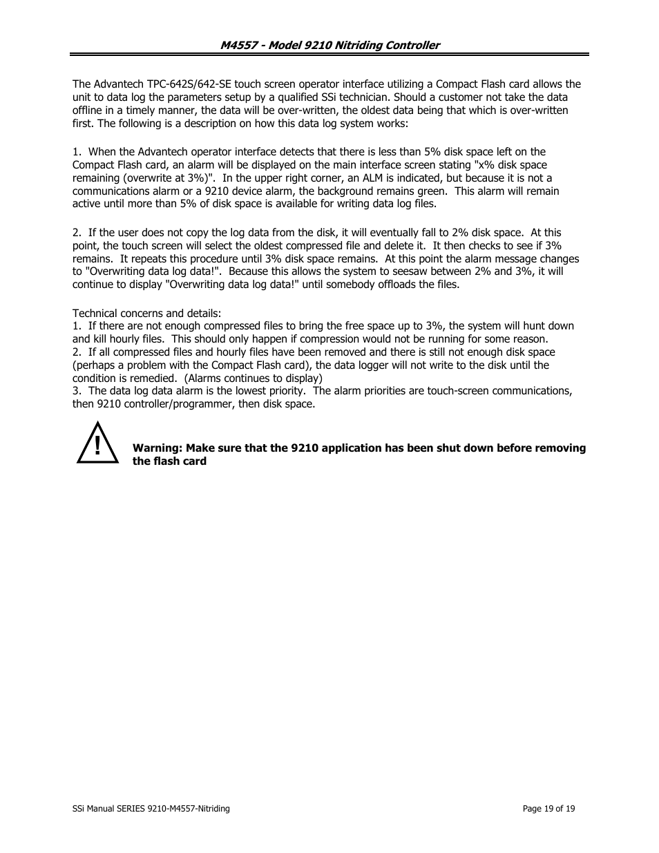 Super Systems 9210 Series User Manual | Page 19 / 65