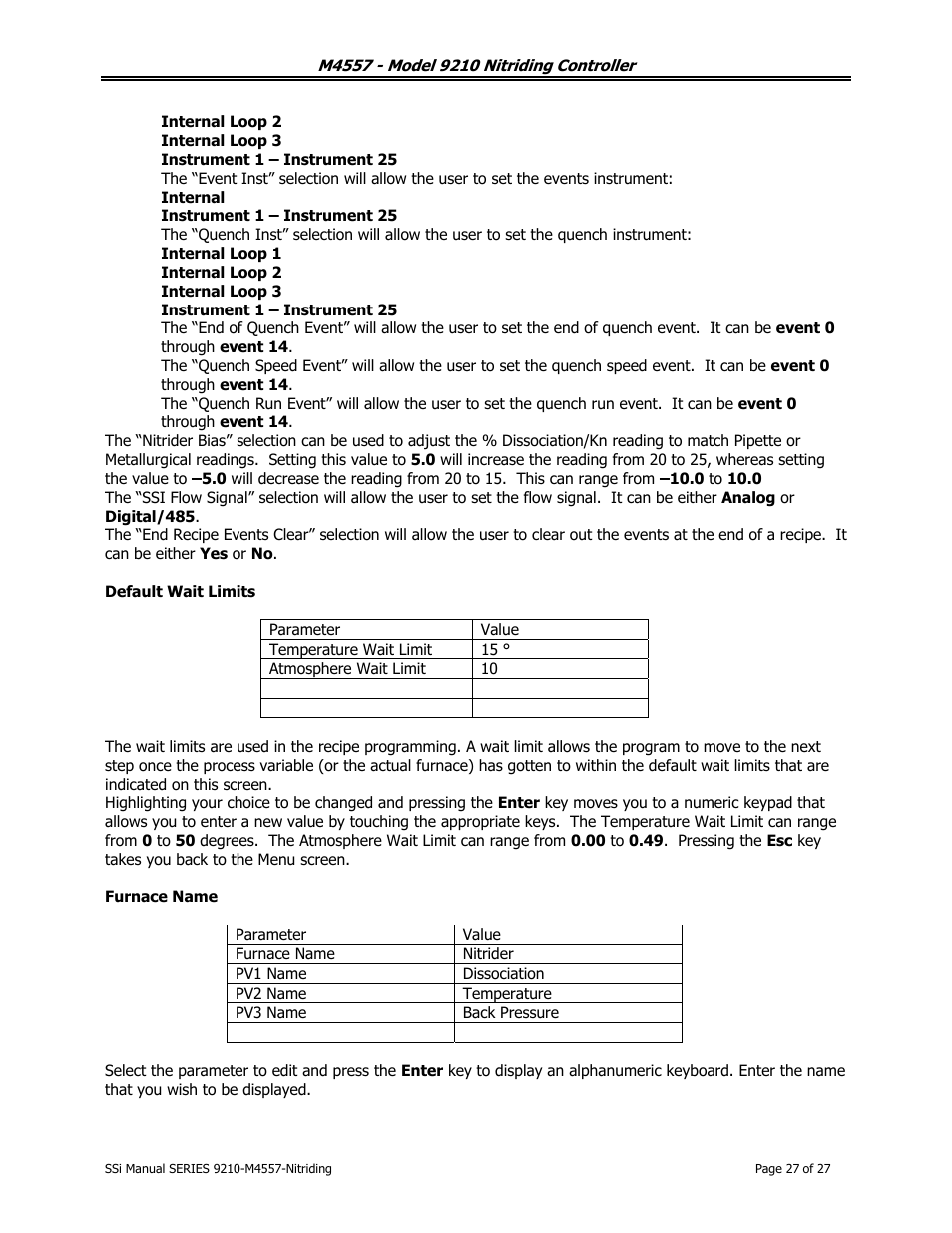 Super Systems 9210 Series User Manual | Page 27 / 65