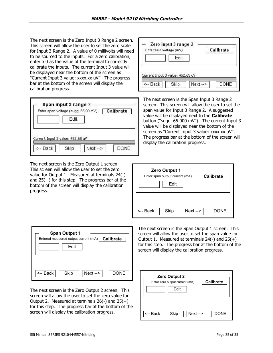 Super Systems 9210 Series User Manual | Page 35 / 65