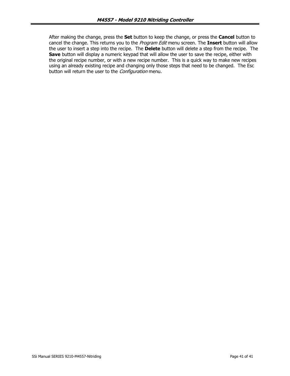 Super Systems 9210 Series User Manual | Page 41 / 65