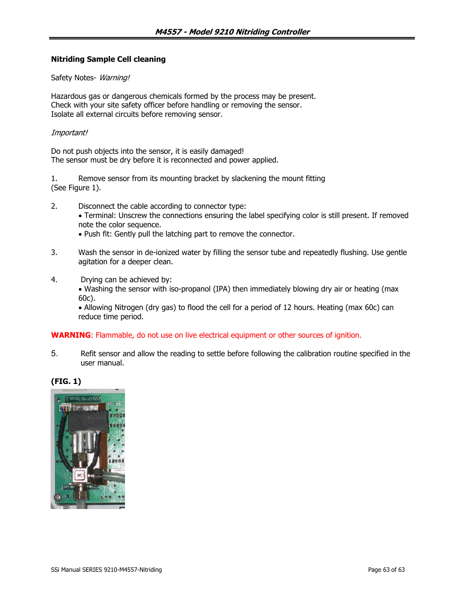 Super Systems 9210 Series User Manual | Page 63 / 65