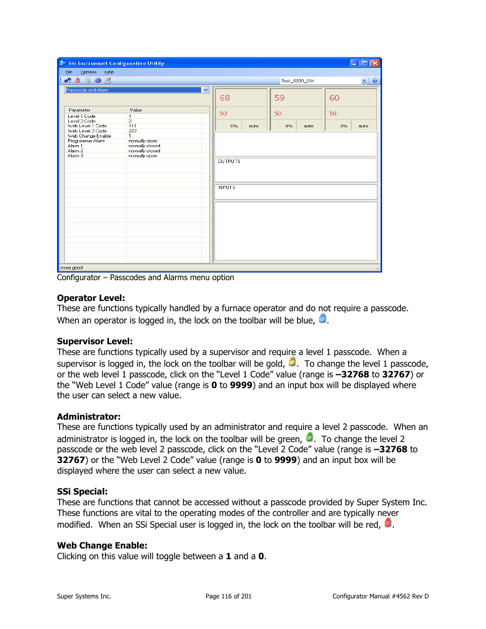 Super Systems PC Configurator 2 User Manual | Page 116 / 201