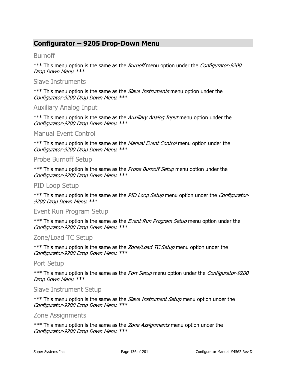 Super Systems PC Configurator 2 User Manual | Page 136 / 201