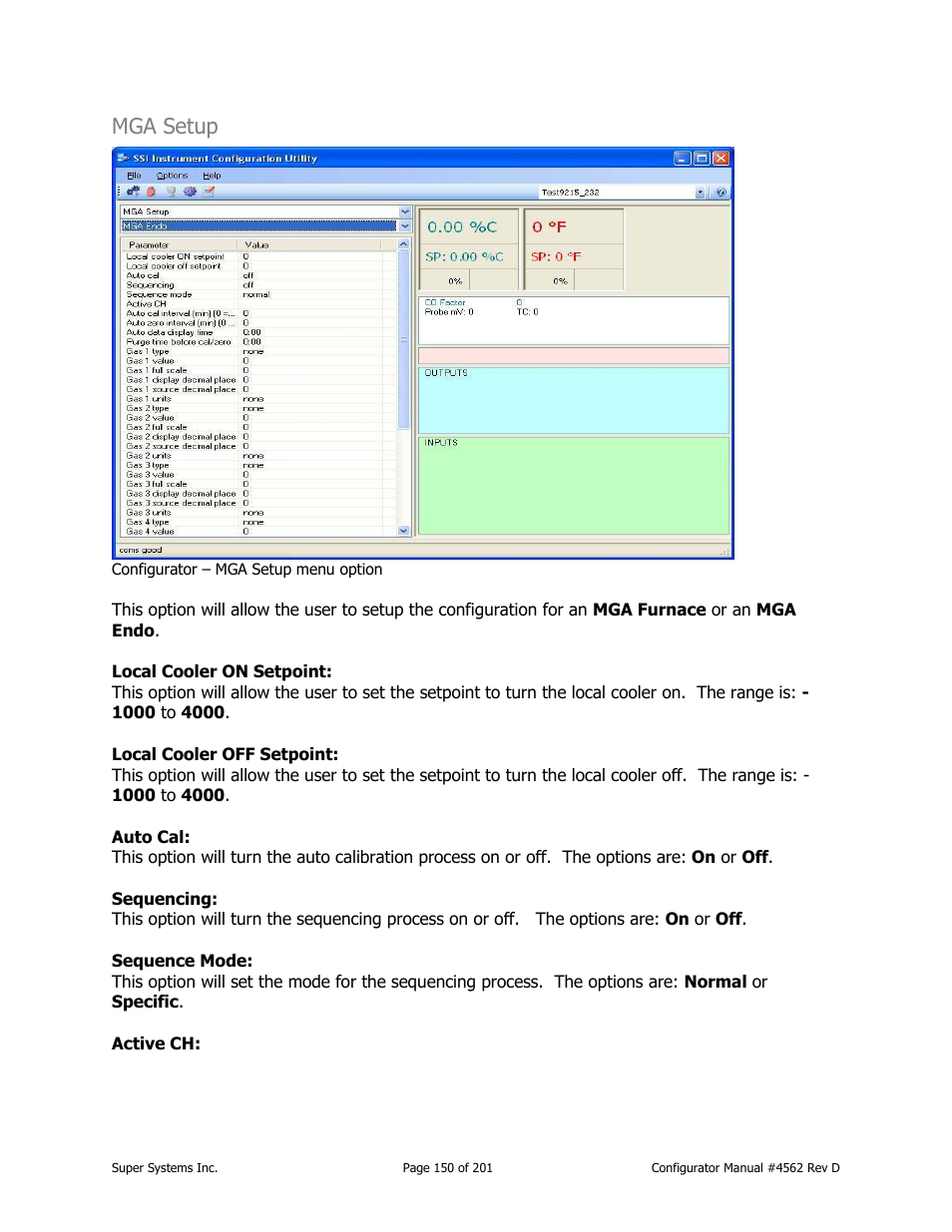 Mga setup | Super Systems PC Configurator 2 User Manual | Page 150 / 201