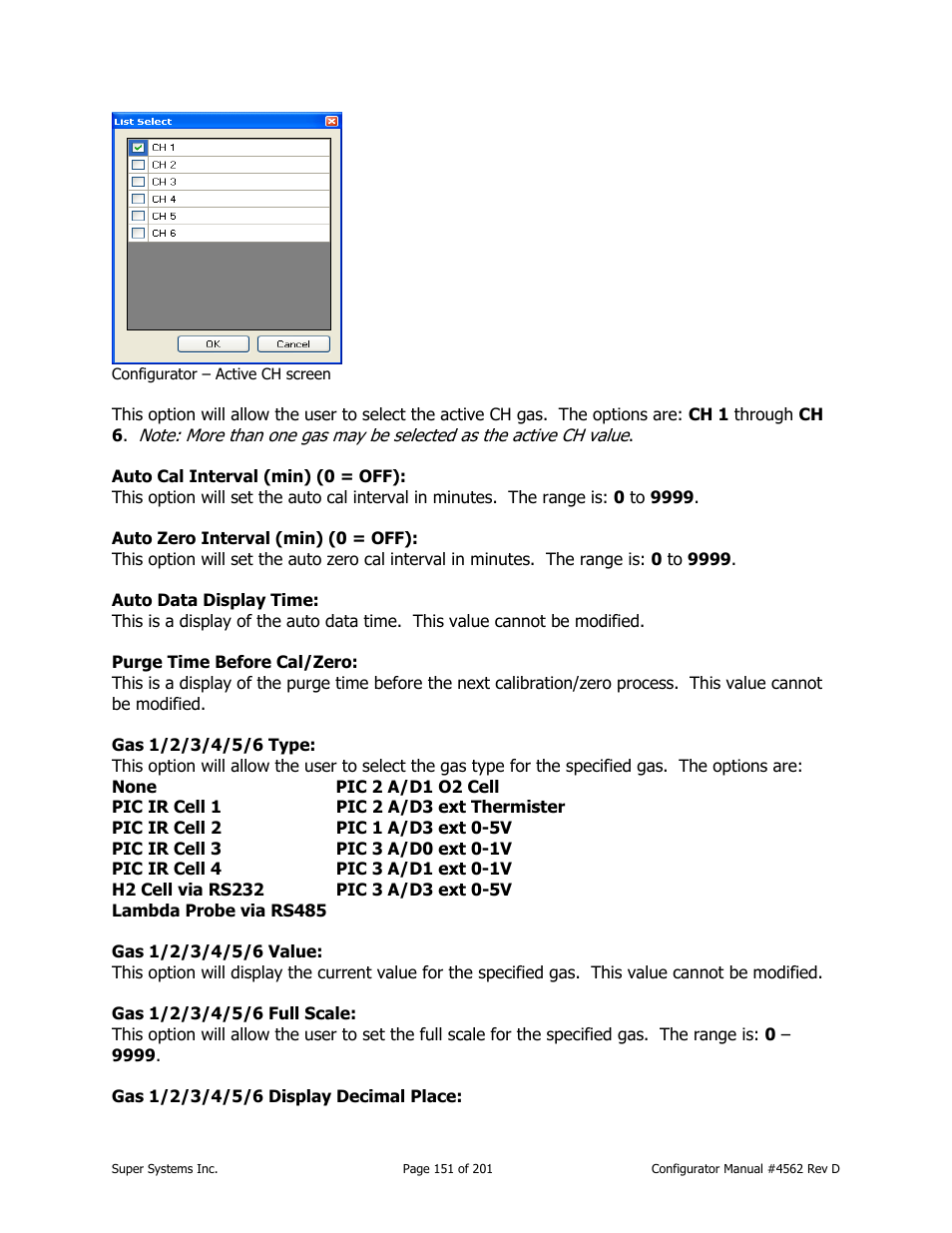 Super Systems PC Configurator 2 User Manual | Page 151 / 201
