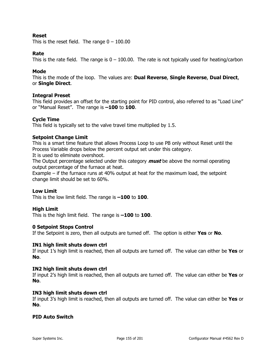 Super Systems PC Configurator 2 User Manual | Page 155 / 201