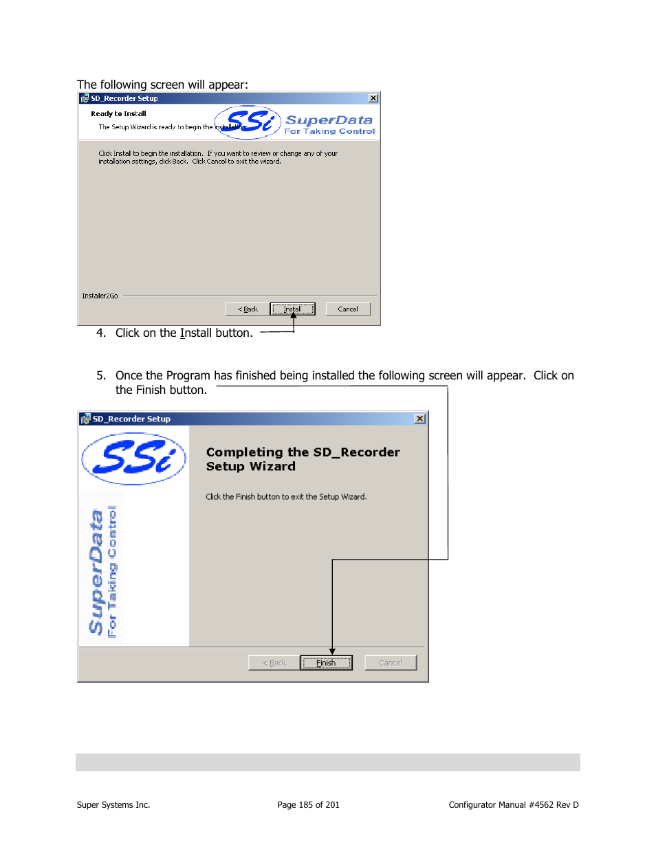 Super Systems PC Configurator 2 User Manual | Page 185 / 201