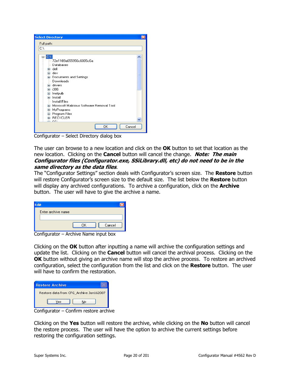 Super Systems PC Configurator 2 User Manual | Page 20 / 201