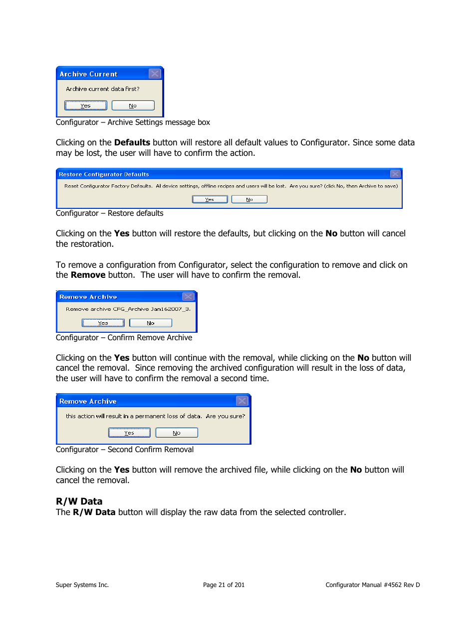 Super Systems PC Configurator 2 User Manual | Page 21 / 201