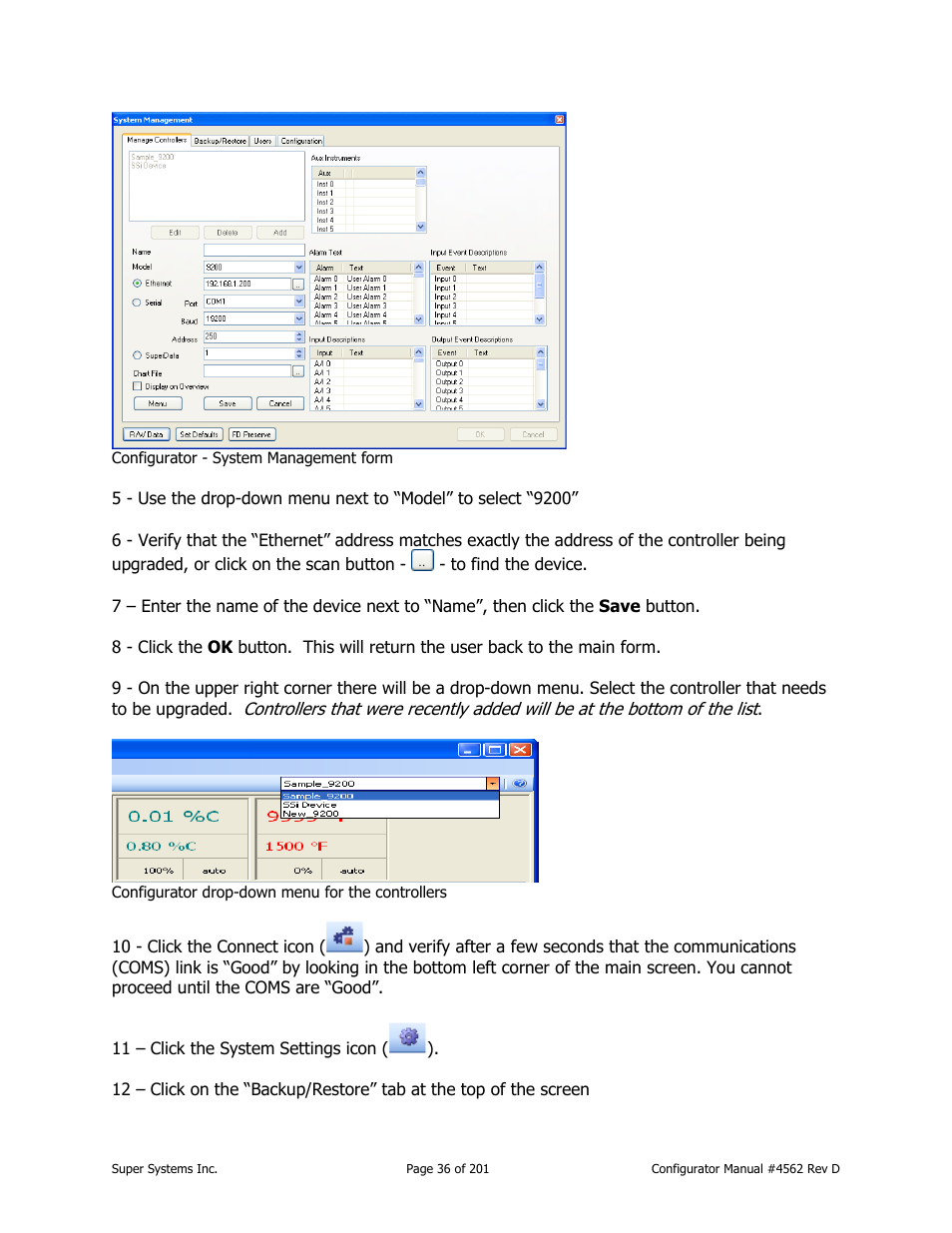 Super Systems PC Configurator 2 User Manual | Page 36 / 201