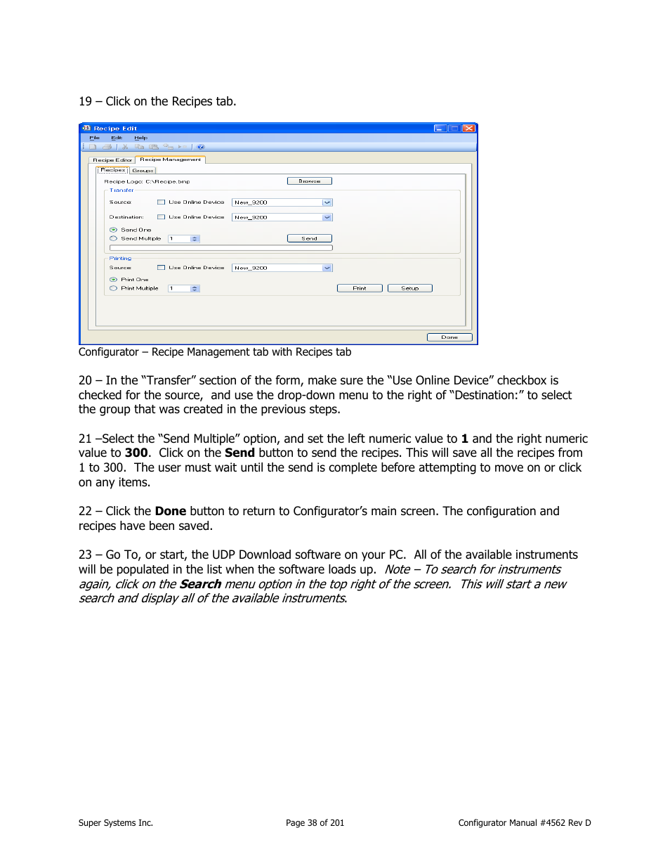 Super Systems PC Configurator 2 User Manual | Page 38 / 201