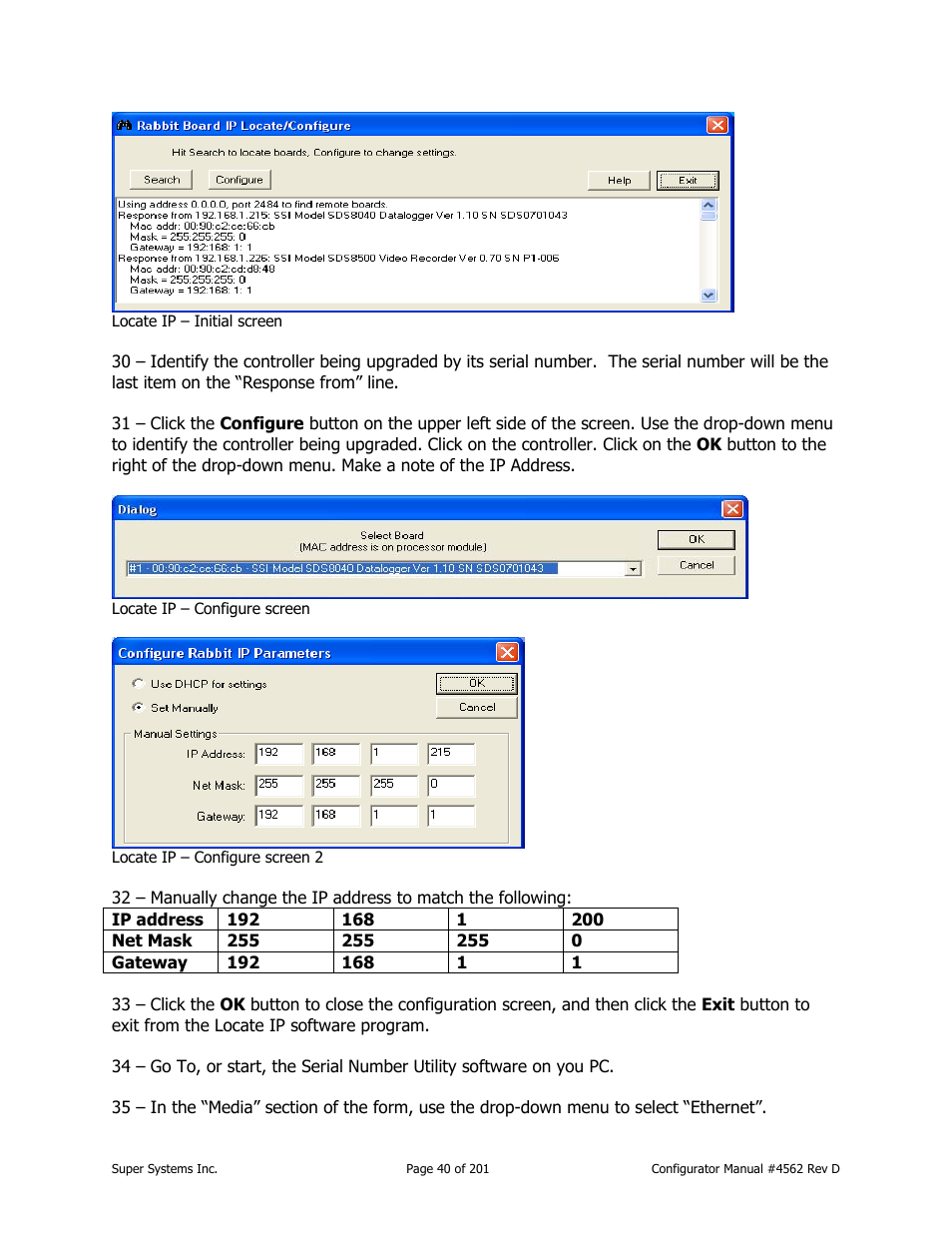 Super Systems PC Configurator 2 User Manual | Page 40 / 201