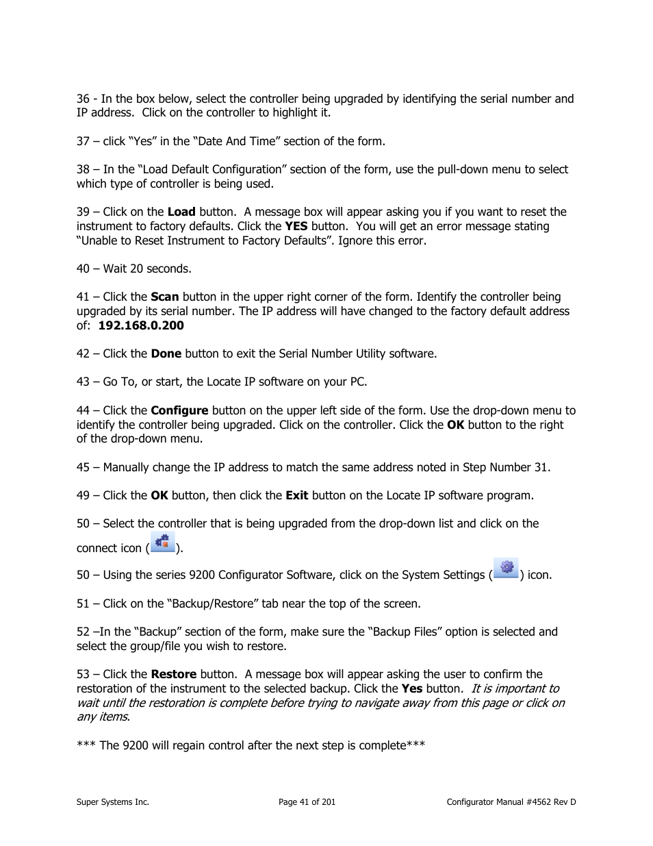 Super Systems PC Configurator 2 User Manual | Page 41 / 201