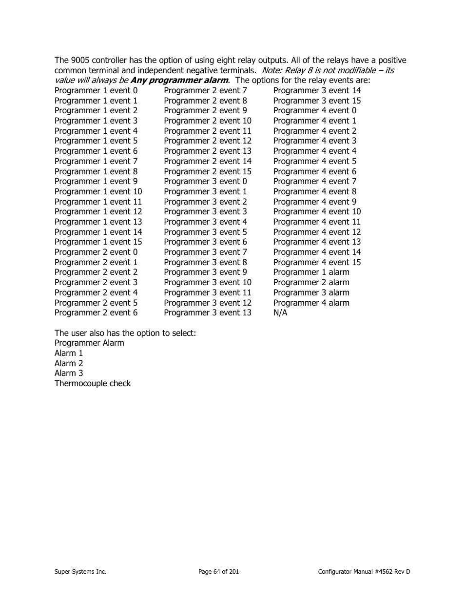 Super Systems PC Configurator 2 User Manual | Page 64 / 201