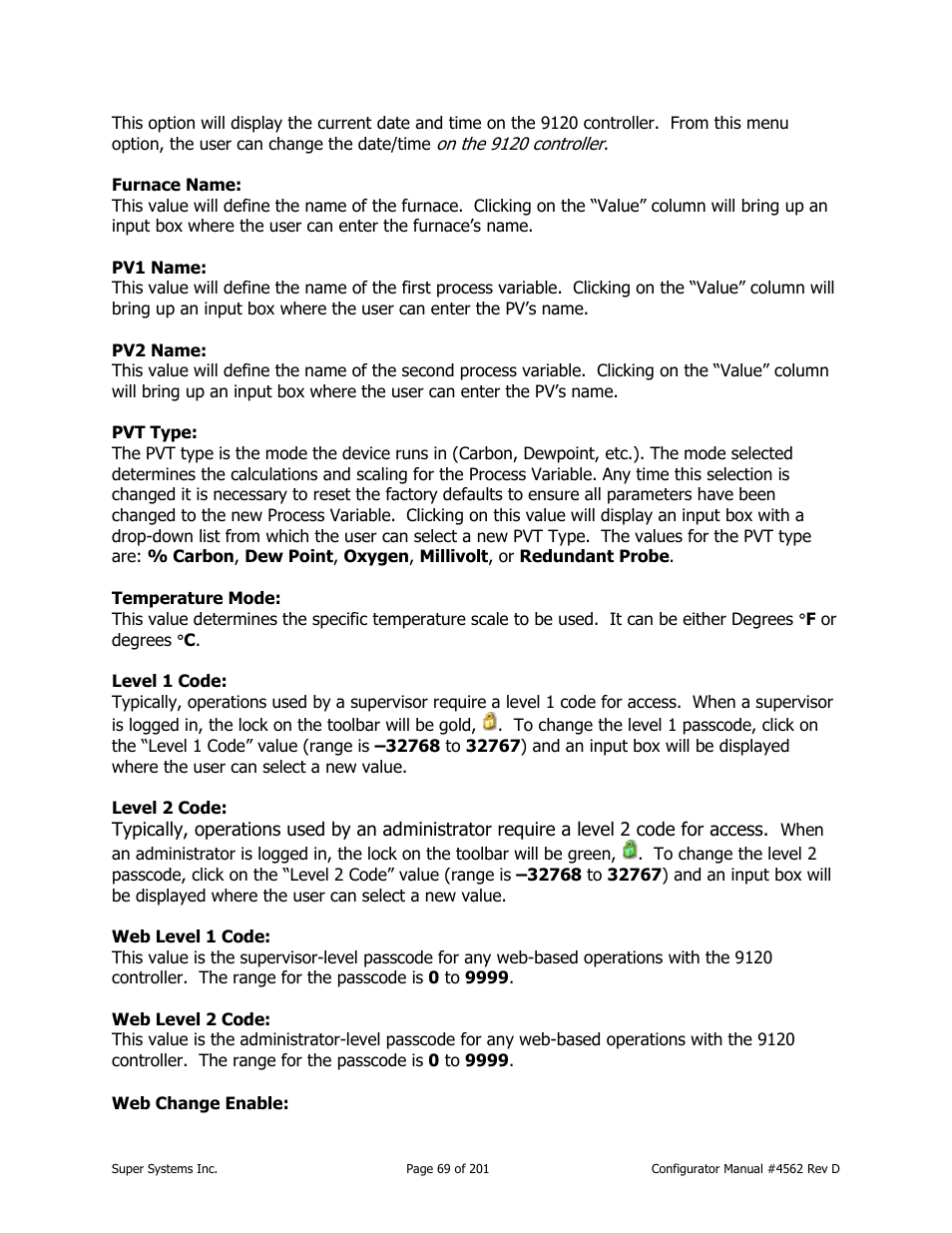 Super Systems PC Configurator 2 User Manual | Page 69 / 201