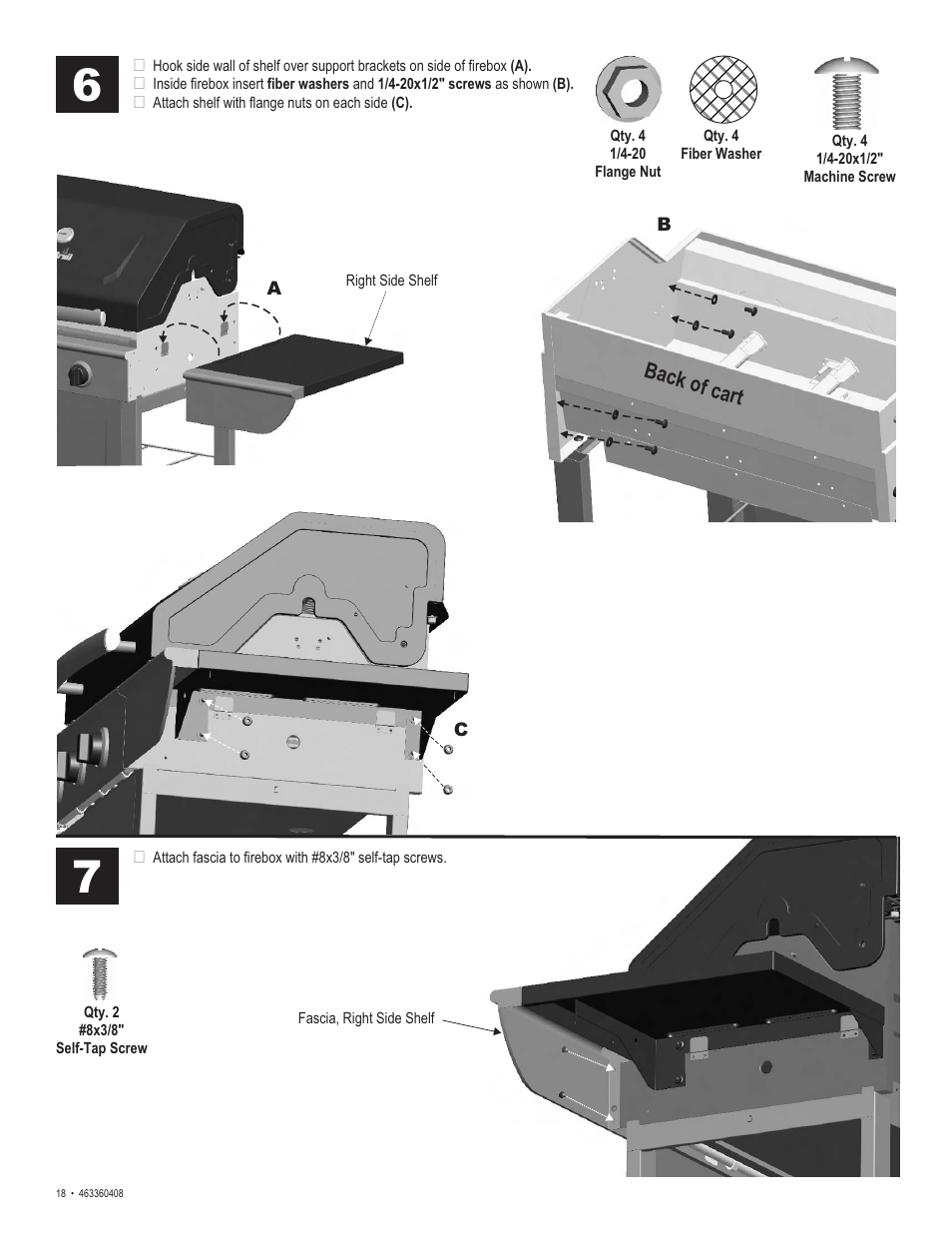 Char-Broil 463360408 User Manual | Page 18 / 28