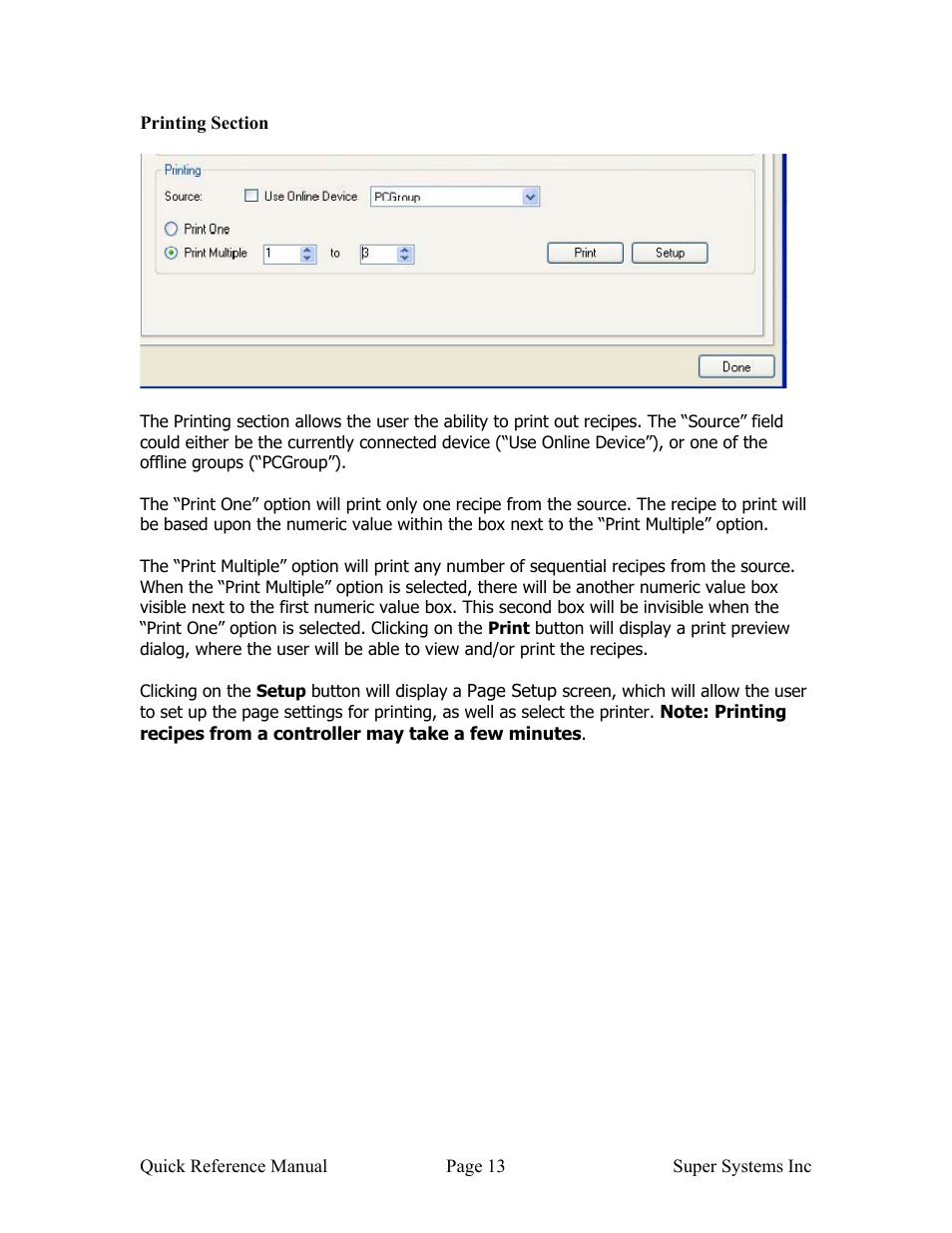 Super Systems PC Configurator 2 Quick Start User Manual | Page 12 / 15