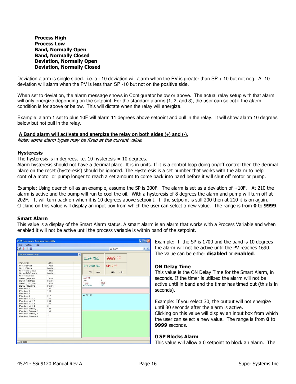 Super Systems 9120 User Manual | Page 16 / 45