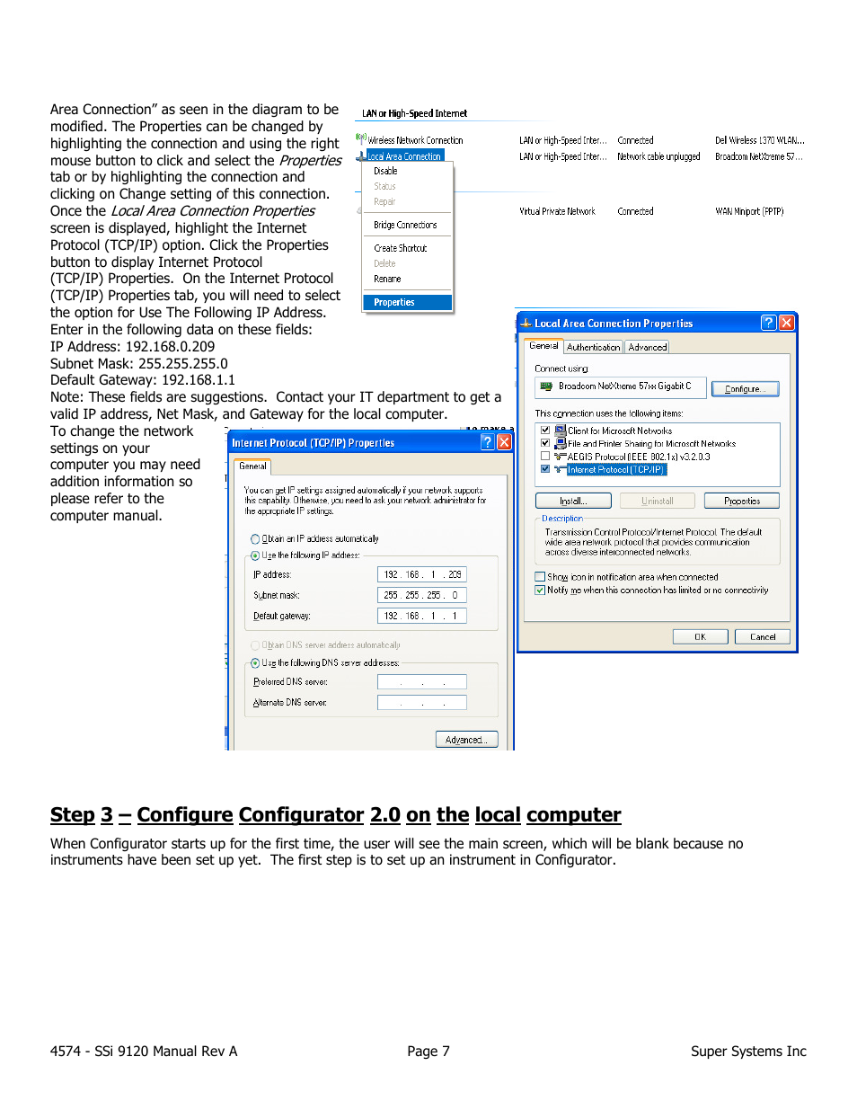 Super Systems 9120 User Manual | Page 7 / 45