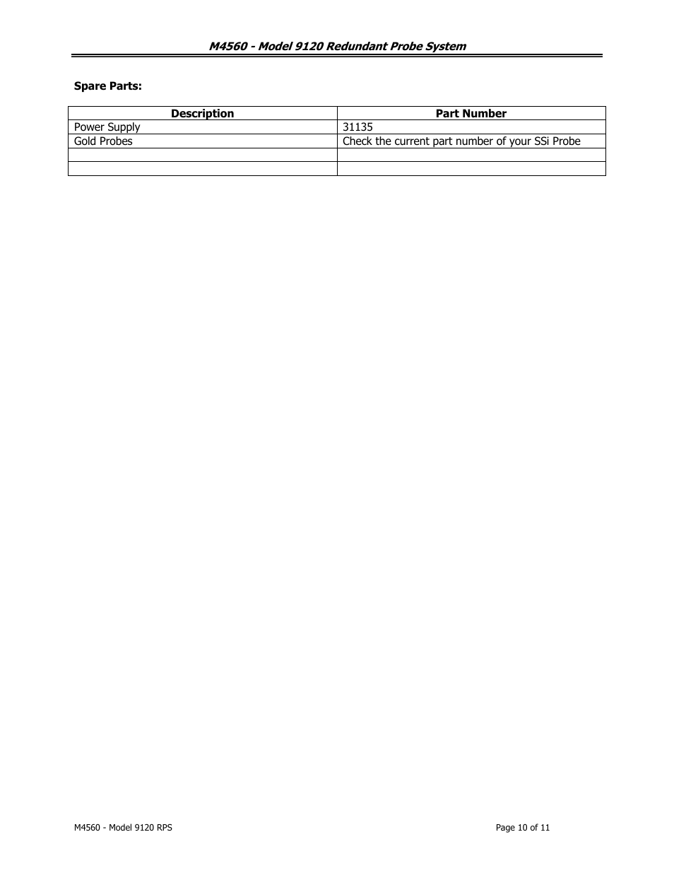Super Systems 9120 RPS User Manual | Page 10 / 11