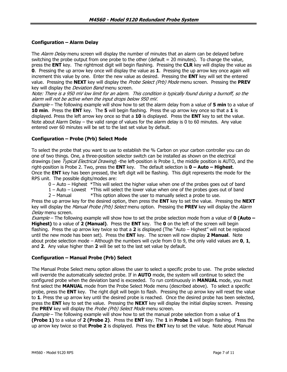 Super Systems 9120 RPS User Manual | Page 7 / 11