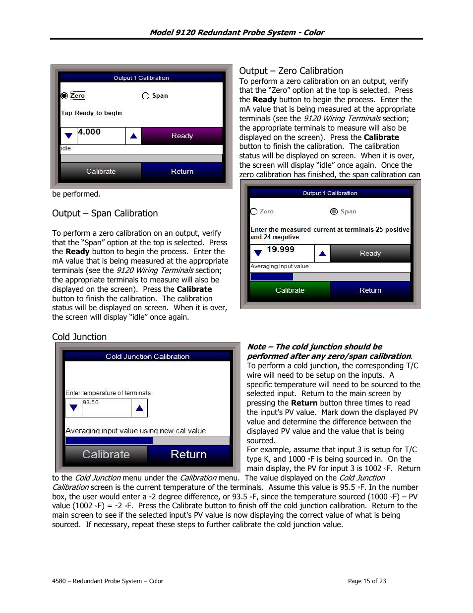 Super Systems 9120 RPSC User Manual | Page 15 / 23