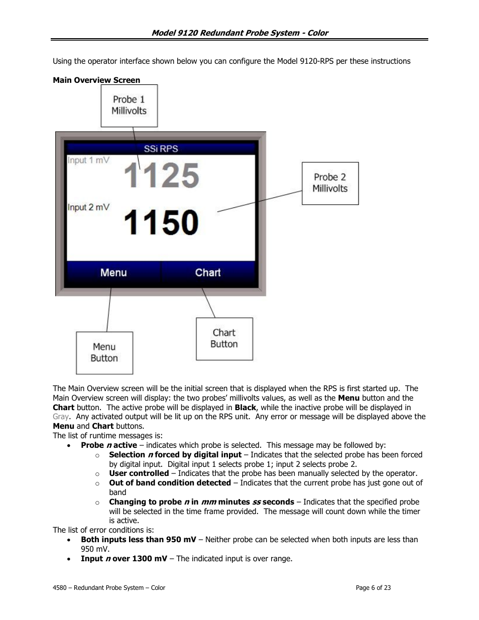 Super Systems 9120 RPSC User Manual | Page 6 / 23