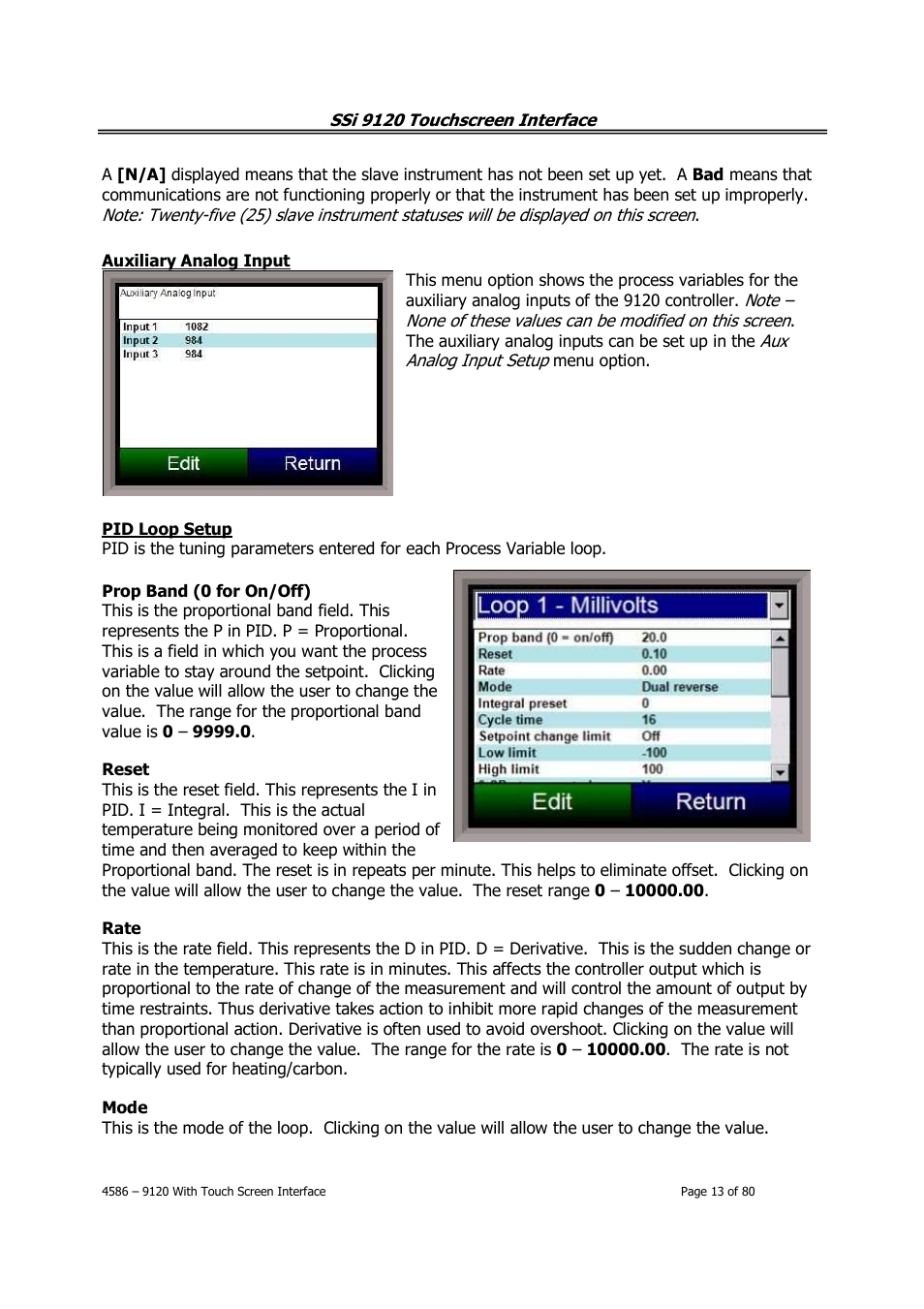 Super Systems 9120 with TS User Manual | Page 13 / 80